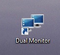 Dual Monitor - Symbol