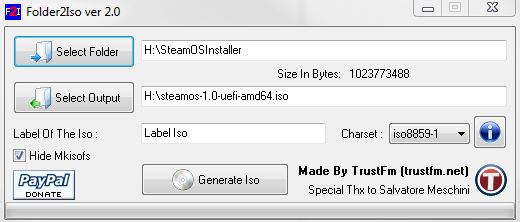 SteamOS | ISO erzeigen