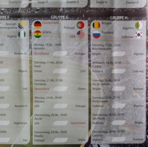WM 2014 in Brasilien | Spiele von Deutschland