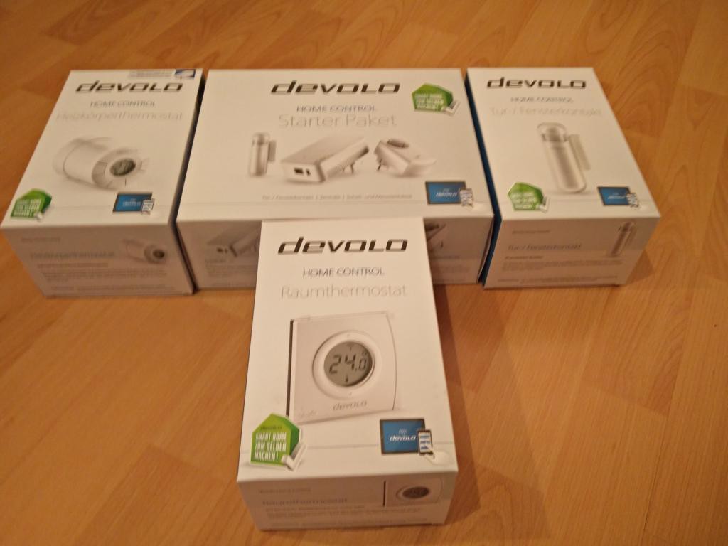 devolo Homecontrol Starterset mit Modulen