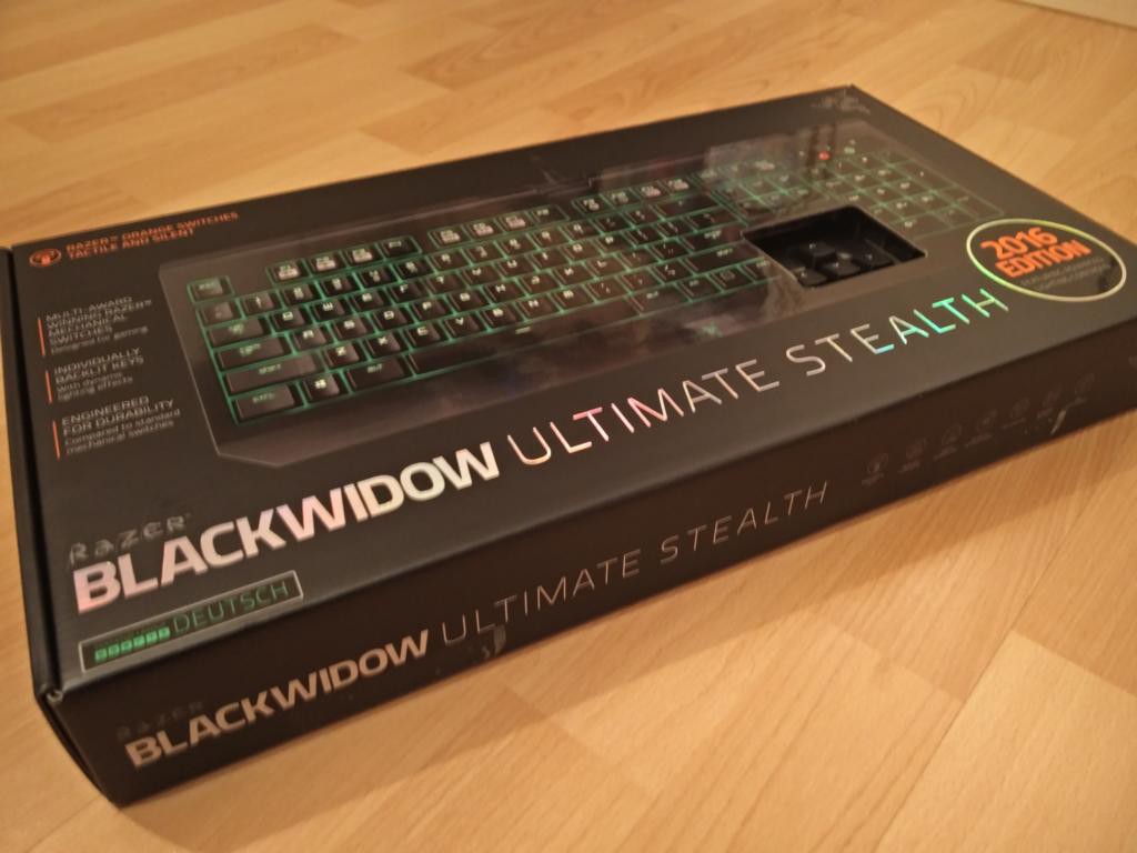 Razer BlackWidow Ultimate Stealth 2016