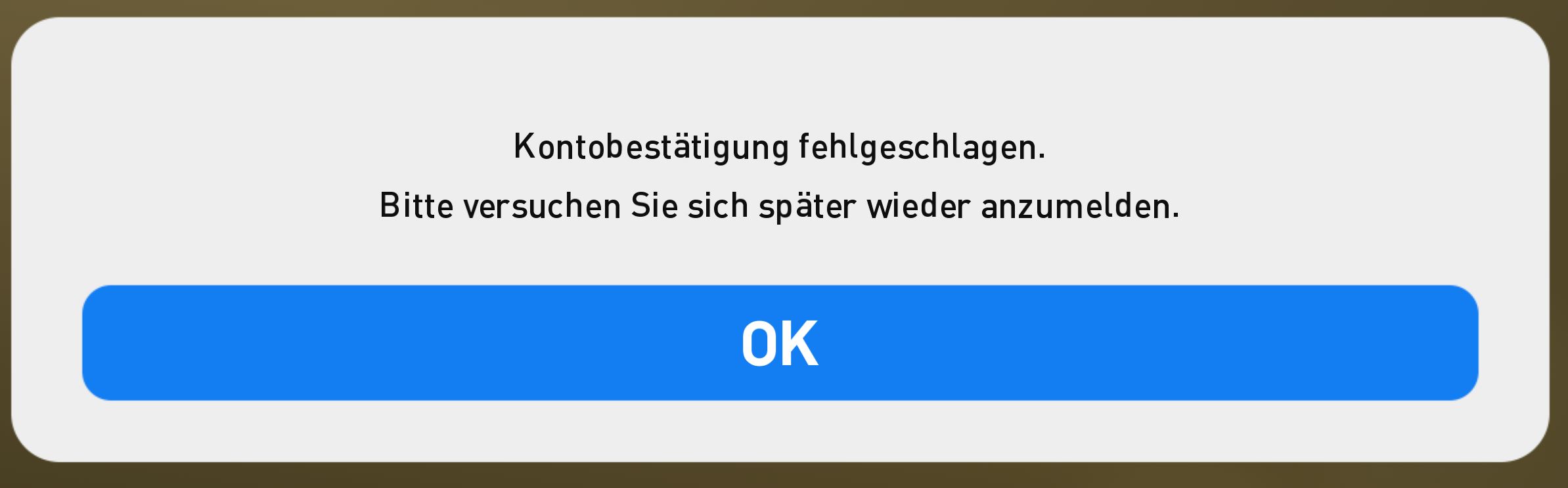 Kontobestätigung Kontobestätigung