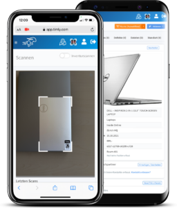 Inventar-Software mit Barcode-Scanner als mobile App